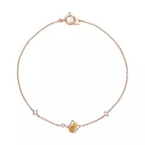 갤러리아 여자 14K 팔찌 체인 금팔찌 TL 망고 튤립