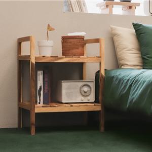 세니데코 원목 선반 2단 3단 협탁 화분선반 주방수납 진열장 현관신발정리 