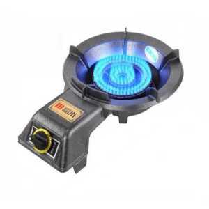 1구 LPG 버너 중식화구 고화력 업소용 키친 간택기