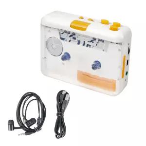 TB720 Coms 카세트 테이프 to MP3 PC 저장 컨버터 / 카세트 테이프 플레이어 파일 변환기 / 이어폰 포함