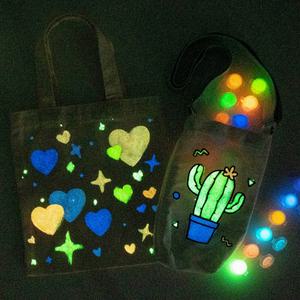 야광 물감놀이 6색(붓2개 포함)