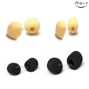 ADIT 헤드 마이크 커버 스폰지 핀 스펀지 솜 교체용 이어셋 무선 유선 마이크