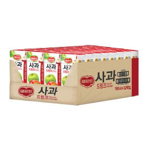 롯데 델몬트 사과 드링크팩 190mlx32팩 #안전박스포장