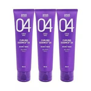 [아모스][amos] 아모스 프로페셔널 헤어 컬링 에센스 2X 150ml 3개