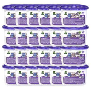 산도깨비 제습제 물도깨비 라벤더향 24개,32개 / 옷장용, 신발장용, 이불장용, 장마철 습기제거/물하마