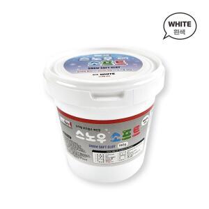 아이비스 대용량 스노우 소프트 클레이 점토 150g 흰색