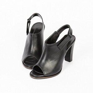 [지젤슈즈]굴곡라인 오픈토힐/ [1419-1]