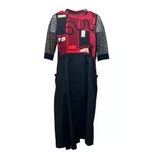 [데시데](의정부점)레이스소매 롱원피스 DOM470