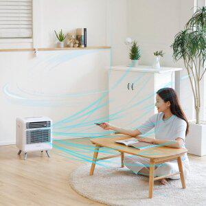 [휴고스] 캠핑용  스마트 휴대용 미니 이동식에어컨 3000BTU (파워냉방/제습/송품/리모컨조절)