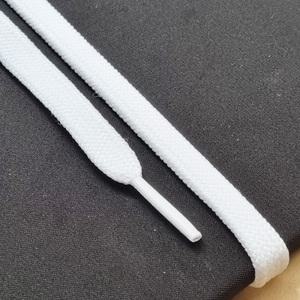 2겹 폴리튜브평끈 평끈 8mm 신발끈 긴기장 넓은 플랫 커스텀 운동화끈 신꾸네