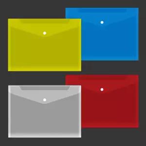 똑딱이 파일 클리어 화일 L자 A4 서류 보관 파우치 부동산계약서 악보 정리 포켓 케이스