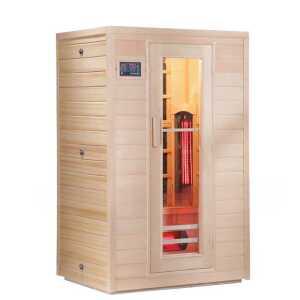 가정용 원적외선 찜질방 홈 사우나 1인용 온열 원목