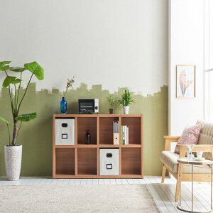 [기타]럭키 가로 오픈 낮은 2단 책장