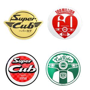 혼다 슈퍼커브 스티커 방수 반사스티커 한정판 커브 튜닝 탑박스 헬멧 카울 커버 반사 데칼