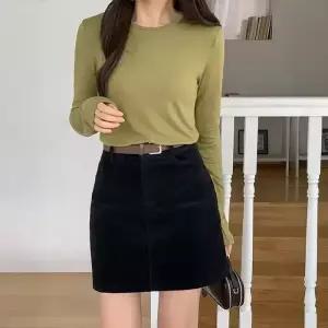 [코코블랑] 페이블 코듀로이 스커트(벨트set)