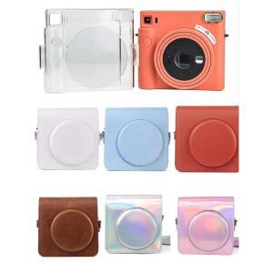 Fujifilm Instax Square SQ1 용  스퀘어 SQ1 보호 카메라 케이스 백, 스퀘어 카메라 보관 케이스 투명 보호