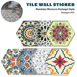 인테리어 벽지 거실 셀프 포인트 도배만다라 크리스탈 하드 필름 타일 벽 스티커, 주방 욕실 옷장 , 미술