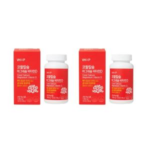 플러스엑스팜 코랄칼슘 마그네슘 비타민D 120정 x 2개