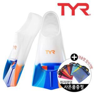 티어 수영훈련용 실리콘재질 숏핀 오리발 AN7097 취미