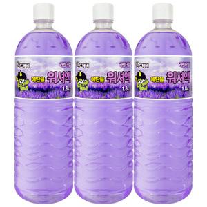 산도깨비 에탄올 워셔액 1.8l 라벤더향 x 3개