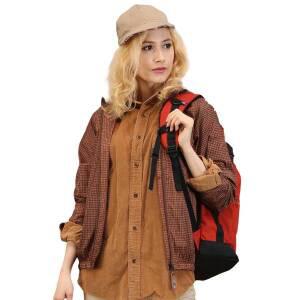 [덕마운트] 여성 초경량 바람막이 점퍼 봄 여름 가을 윈드 자켓 Check Lady J