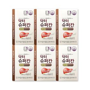 닥터슈퍼칸 1000mg X 30캡슐 6박스 밀크씨슬 멀티비타민 에이치엘사이언스 HL사이언스