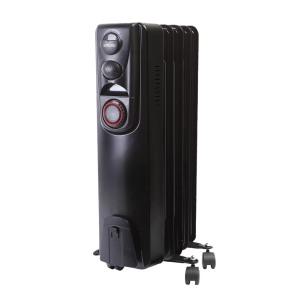 블랙 전기 라디에이터 타이머 5핀 난방 방열기 라지에터히터