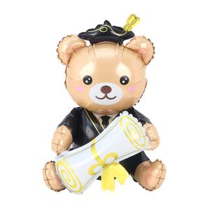 곰돌이 졸업생 3D 풍선 크리스마스 XMAS 파티