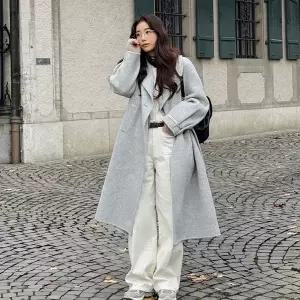 [온앤온](강남점)[기은세 착용] A라인 실루엣 핸드메이드 울 코트 NEW4WHB26