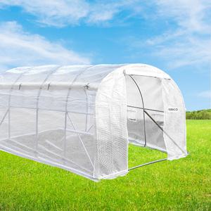 조립식 비닐하우스 FPH-432PRO 측면 롤업 미니 소형 온실 텃밭 다육이 농막 페리코