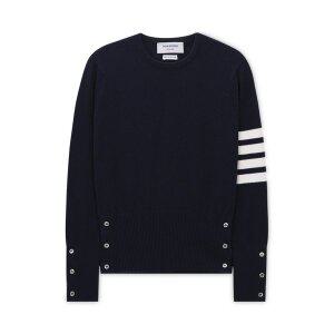 [톰브라운] 여성 풀오버 캐시미어 네이비 니트 FKA001A 00011 415