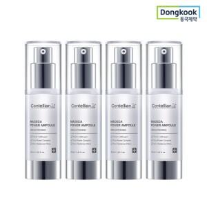 동국제약  마데카 파워 앰플 브라이트닝 30ml 4개 피부 투명광 케어 광채 미백 주름개선 기능성 기미 잡티