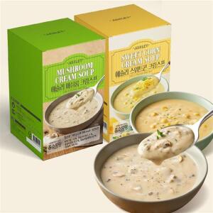 애슐리 홈스토랑 크림스프 5개x2박스 머쉬룸 스위트콘