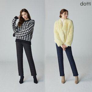 도티 패딩 밴딩 팬츠 여성2종PBPW