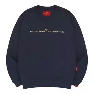 엘라모 3M 골드시티 맨투맨 남녀공용 빅사이즈 S~4XL