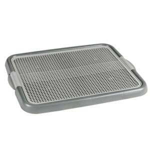 MZ_그물망 강아지 1P 화장실 그레이 원터치결합 배변판