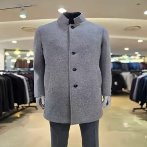 [인디안] 인디안 울혼방 하이넥 베이직 겨울모직코트MAN-ELYW-A151