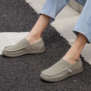 크록스 crocs 산타크루즈 남성 슬립온 로퍼 2024CPN 블랙 카키