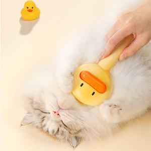 가또나인 고양이 강아지 빗 오리 펫 브러쉬