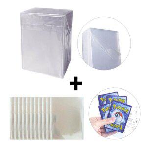 포켓몬카드 탑로더 25개 한박스 고급슬리브 100매