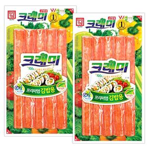 한성 크래미 김밥용 120g x 2개/김밥 맛살