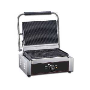 상업용 파니니 기계 양면 그릴팬 스테이크 전기 그릴 대형 단일 전면