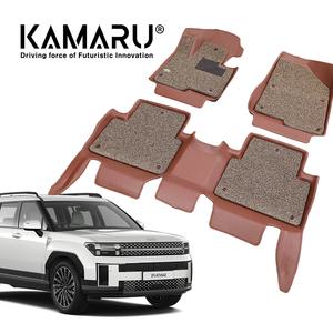 싼타페 매트 카마루 6D 코일매트 1+2열