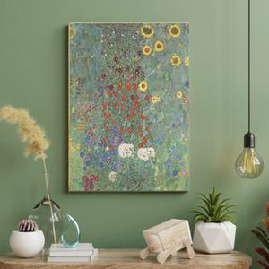 심플 프레임 인테리어 그림액자 명화 클림트 해바라기 D-1