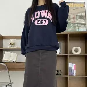 [하프클럽/]신상 1987 긴팔 오버핏 루즈핏 맨투맨