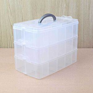 [기타]보관함 OJOPEIJB 휴대용 다용도 멀티박스 대형 3단