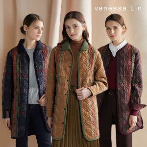 [NS홈쇼핑]바네사린 니트카라 퀼팅 점퍼[34915777]