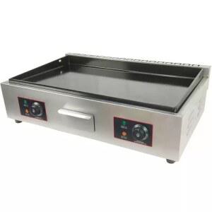 전기 호떡기계 부침개 3KW 54x30cm 철판 노점 패티