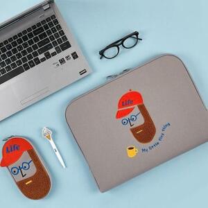 [KGPQWXD5_4B]13 파우치 방수캔버스 부클 비어드맨