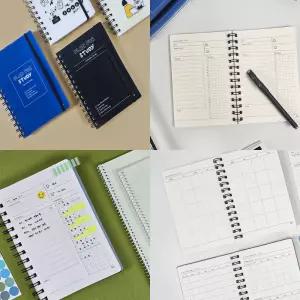 학생 스터디 스케줄러 1박스 64개입 공부일지 계획표 데일리 수험생 단체 대량 구매 주문